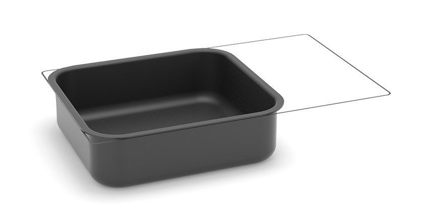 Thermoplate GN 2/3 10cm zu K-Pot