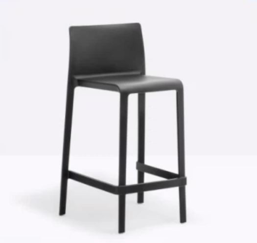 Barhocker Volt schwarz hoch Sitzh.76cm