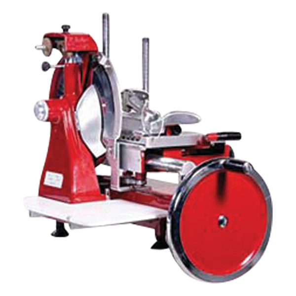 Aufschnittmaschine Nostalgica rot