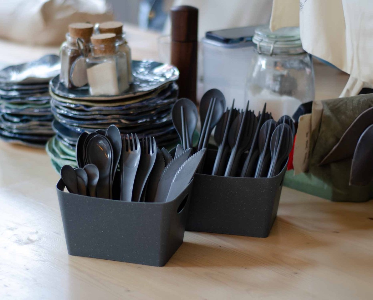 Messer Move Kunststoff anthrazit