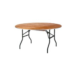 Tisch rund 122cm klappbar (n)