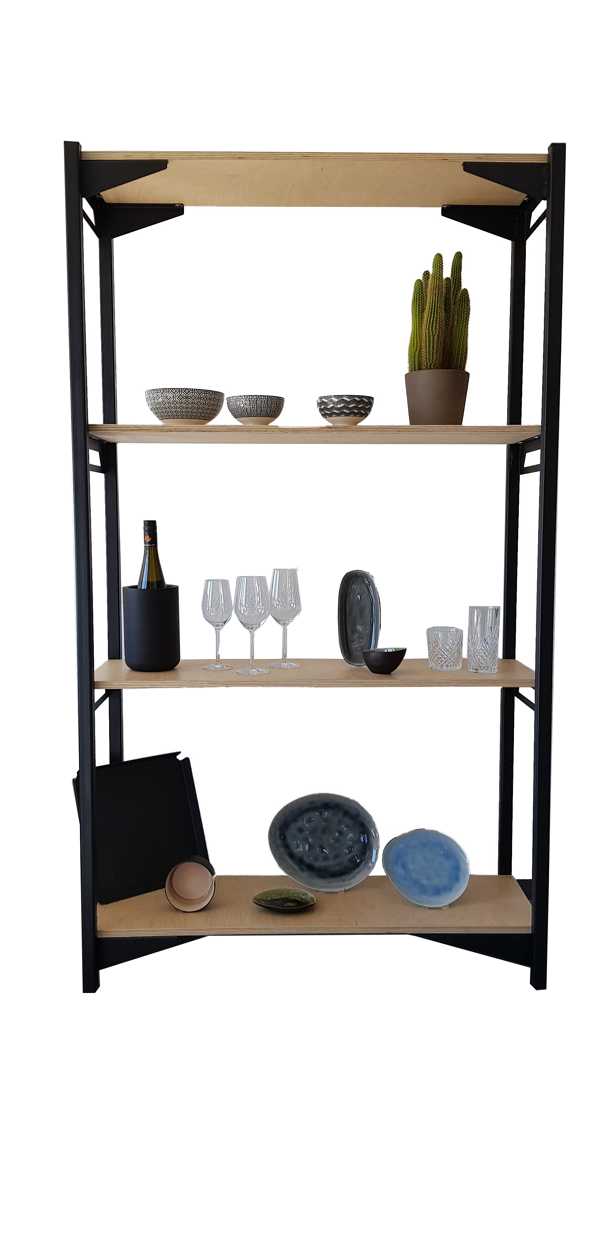 Regal Wood 100x36x175cm