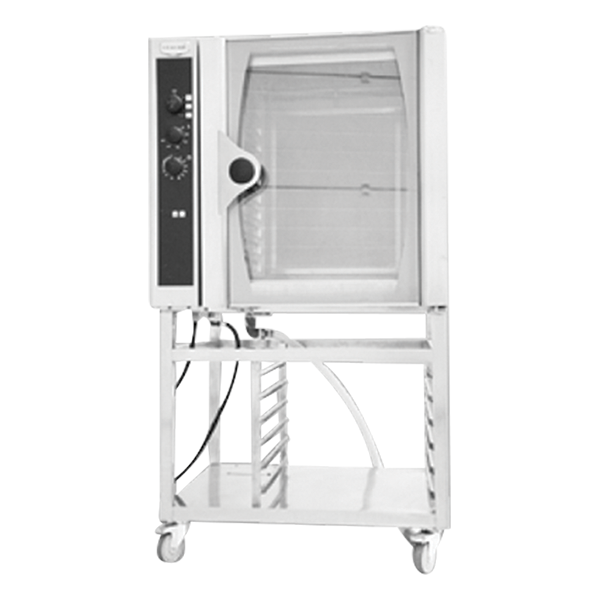 Kombidämpfer GN 10 1/1 400V 32A 17,3 KW auf Untergestell