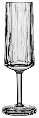 Sektglas Club 100ml Kunststoff klar