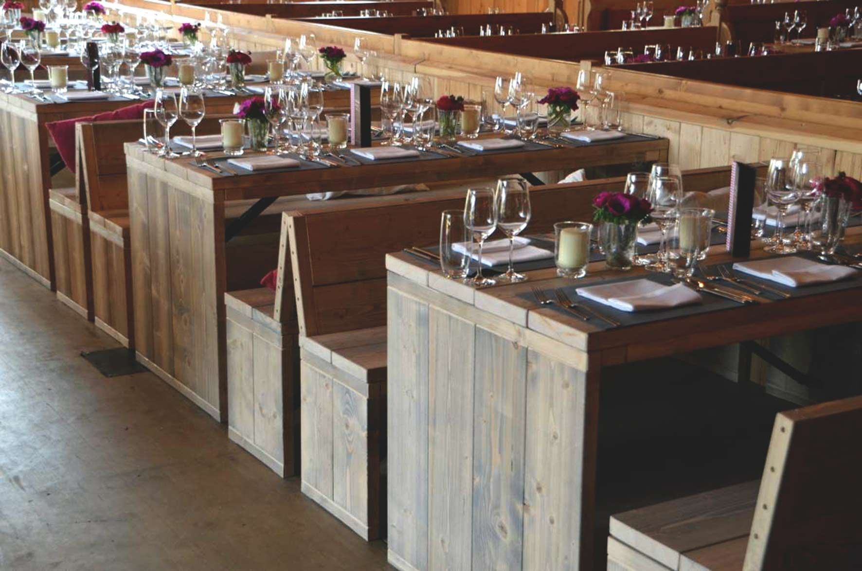 Sitztisch Toskana 178x76x76cm