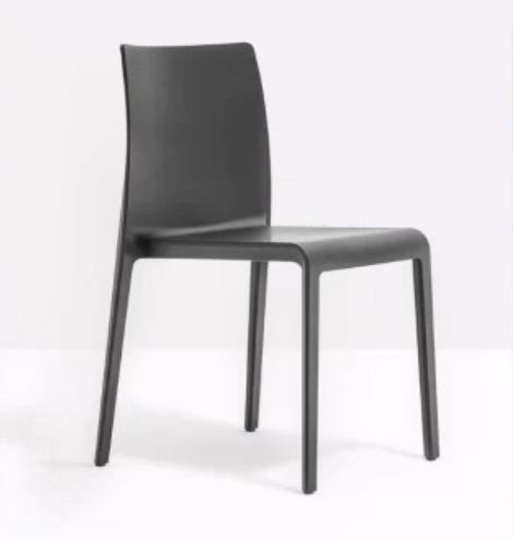 Stuhl Volt schwarz 47x47x78cm