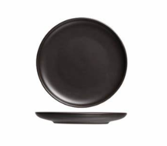 Teller schwarz flach 15cm