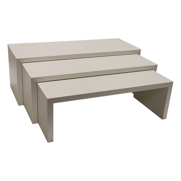 Buffeterhöhung Set 3-teilig