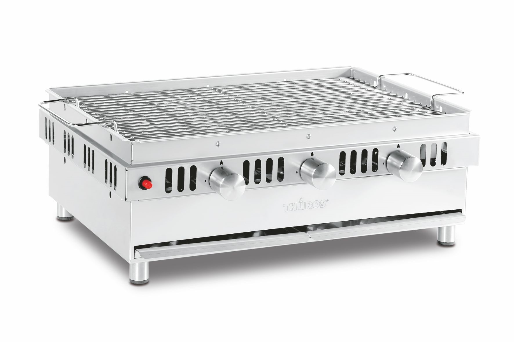 Tischgrill Gas Thüros 62x42cm 10kW inklusive Gasflasche
