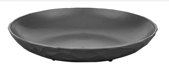 Teller Club tief 22cm Kunststoff anthrazit