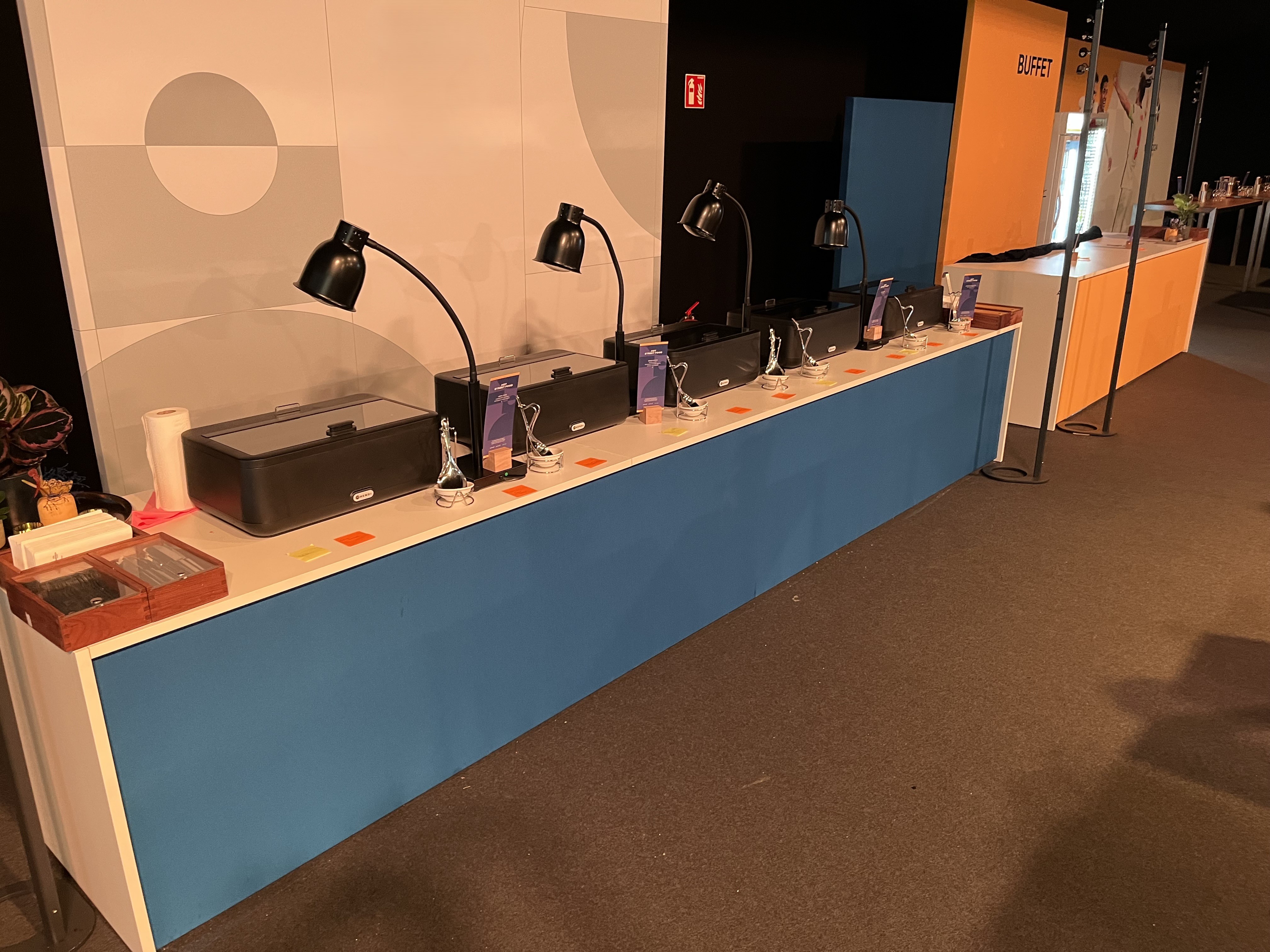 Chafing-Dish Elektro UNIQ schwarz 230V 0,7kW