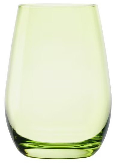 Wasserglas Elements grün
