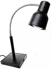 Wärmestrahler schwarz/chrom 230V