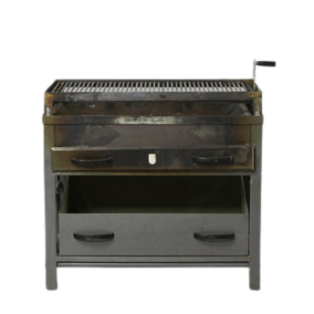 Holzkohlegrill massiv