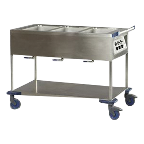 Bain Marie Wagen GN 3x1/1 230V 2,1KW