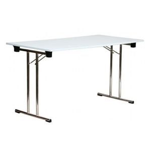 Konferenztisch 120x40x74cm weiß