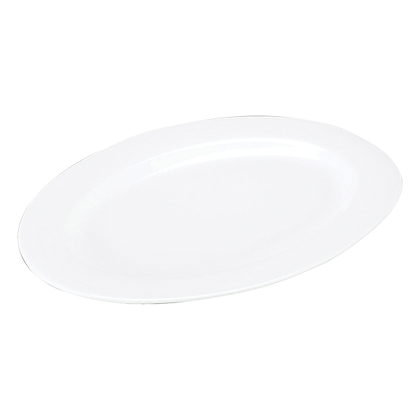 Buffetplatte oval Porzellan 50cm