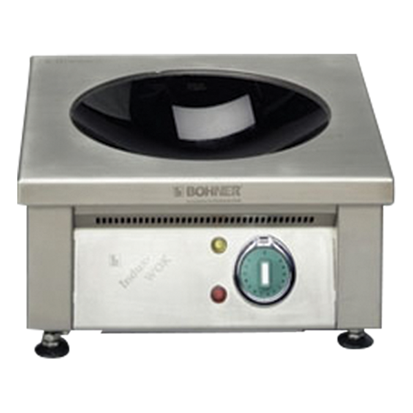 Induktionswok Bohner 400V 5kW excl. Pfanne